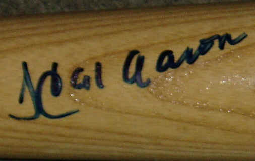 How Much is a Signed Hank Aaron Baseball Worth