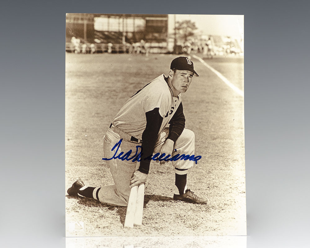 How Much is a Signed Ted Williams Baseball Worth 