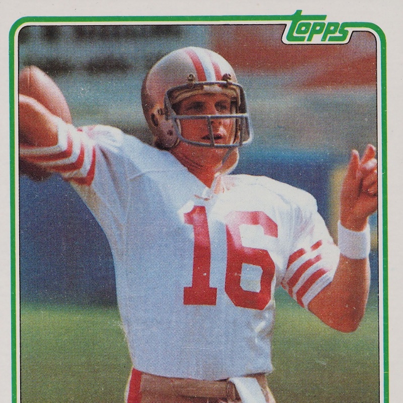 How Much is a Joe Montana Football Card Worth 
